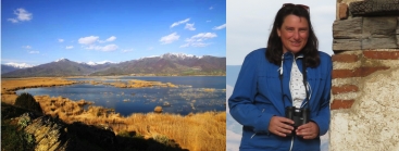 Mirjam de Koning, the Executive Director of the Prespa Ohrid Nature Trust, wins the inaugural Pathfinder Award with its innovative transboundary trust fund to conserve and sustainably manage the ecologically valuable ecoregion at the heart of the Balkans. Photo: Prespa Ohrid Nature Trust.